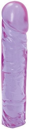 Doc Johnson Crystal Jellies Classic Dong Purple