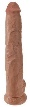 Pipedream Products King Cock 14" With Balls Tan