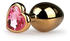 EasyToys Metal Butt Plug Heart Crystal