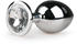 EasyToys Metal Butt Plug Crystal
