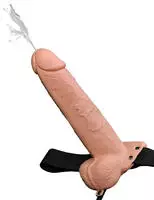 Fetish Fantasy Umschnalldildo Hollow Strap-on Squirting mit Spritzfunktion -