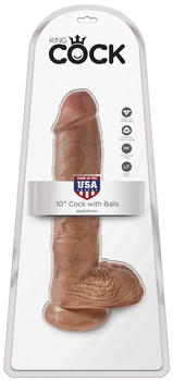 Pipedream King Cock with Balls 25,4 tan Pipedream King Cock with Balls 25,4 tan