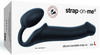 Strap-on-me Silicone Bendable Strap-On - Large (Black)