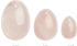 Rose Quartz: La Gemmes Yoni Egg Set Jade (L-M-S)
