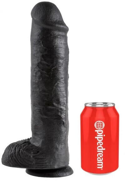 Pipedream Cock 11 Inch with Balls black