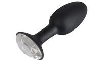 You2Toys Diamond Silicone Plug - Analplug mit glitzerndem Abschluss