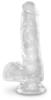 King Cock Clear 05424070000, King Cock Clear Cock with Balls 6, Für