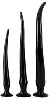 You2Toys Analplug-Set 3-teilig, Super Long Flexible Butt Plug Set, verschiedene