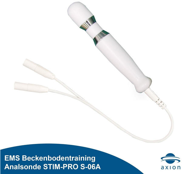 Axion Beckenboden-Elektrostimulationsgerät Analsonde STIM-PRO 6A zur EMS-Behandlung von Inkontinenz