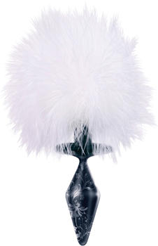 Glassvibrations Dark Series Bunny Tail Small Plug