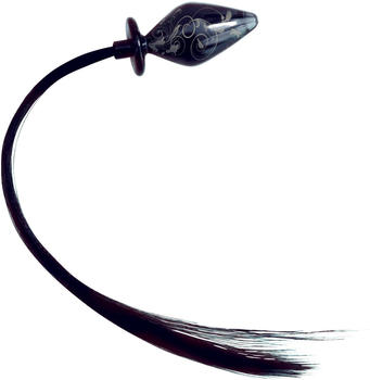 Glassvibrations Dark Series Pony Tail Large Plug