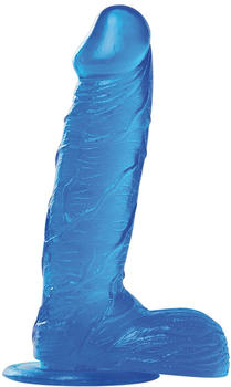 toyz4lover Natural Dildo Jelly Real Rapture 7.5" Blue