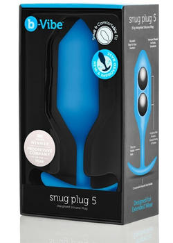 b-Vibe Snug Plug 5 Blue