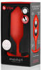 b-Vibe Snug Plug 6 Butt-Plug red 16,9 cm