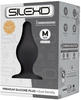 SILEXD Premium Silicone Plug Model 2 medium schwarz