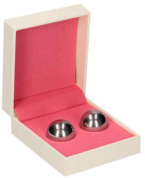 Shots Toys Ben Wa Balls Medium Weight 2 Silver