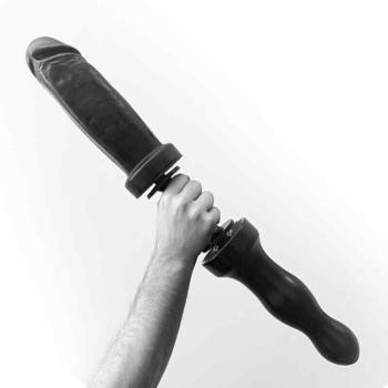 Hung System Double Handle Black