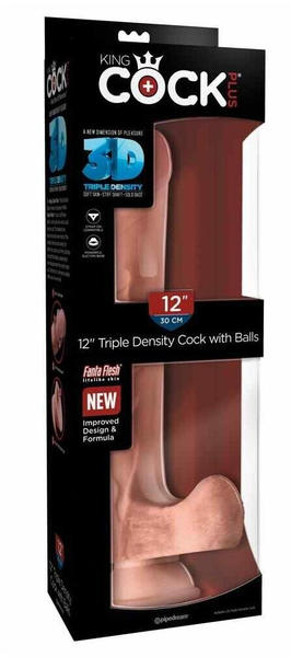 Pipedream King Cock - Triple Density Cock with Balls Flesh 33 cm