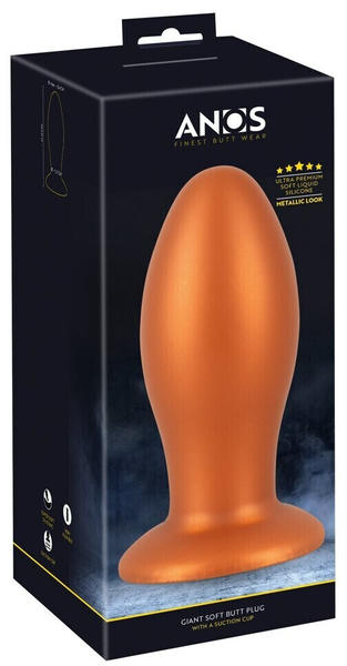 ANOS Giant soft butt plug with suction cup