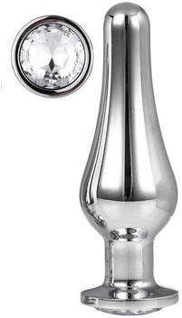 Dreamtoys Gleaming Love Silver Pleasure Plug L 4 cm