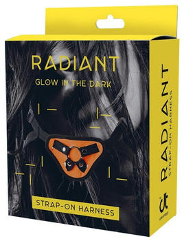 Dreamtoys Radiant Strap-On Glow In The Dark Orange