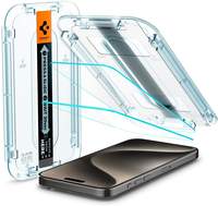 Spigen Glass tR EZ Fit 2 Pack Transparency iPhone 15 Pro Max