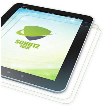 Wigento Tablet-Folie 2x HD Displayschutzfolie für Samsung Galaxy Tab A7 Lite 2021 8.7 2021 Schutz Folie + Poliertuch