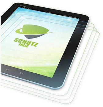 Wigento Tablet-Folie 3x HD Displayschutzfolie für Samsung Galaxy Tab A7 Lite 2021 8.7 2021 Schutz Folie + Poliertuch