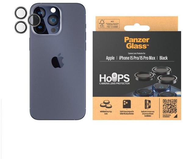 PanzerGlass PanzerGlass Camera Protection Rings Apple iPhone 15 Pro / Pro Max- Hoops Rings
