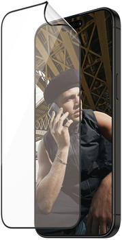 PanzerGlass Hybridglas für das gesamte Display PanzerGlass Ultra-Wide Fit Matrix + AlignerKit für iPhone 15 Pro