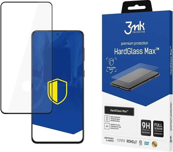 3mk Hardglass Max Bildschirmschutz (Galaxy S21), Smartphone Schutzfolie