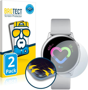 BROTECT Full-Cover Samsung Galaxy Watch Active, Samsung Galaxy Watch