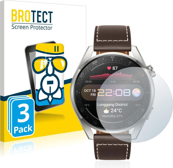 BROTECT AirGlass Huawei Watch 3, Huawei Watch 3 Pro (3841990) Brotect Displayschutzfolien