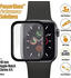 PanzerGlass Displayschutz Apple Watch 40 mm, Sportuhr + Smartwatch Zubehör, Schwarz, Transparent