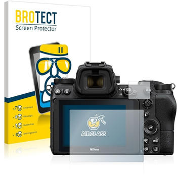 BROTECT AirGlass Flexible Panzerglasfolie für Nikon Z 6 / Z 7 Klar Transparent