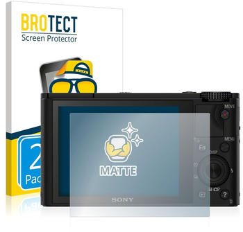 BROTECT 2x für Sony Cyber-Shot DSC-RX100 Folie Matt Entspiegelt