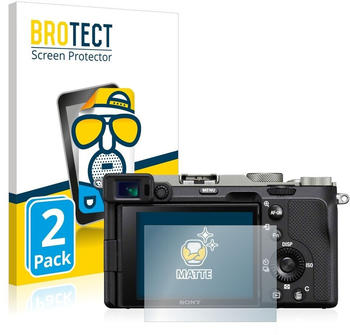 BROTECT 2x für Sony Alpha 7C Folie Matt Entspiegelt