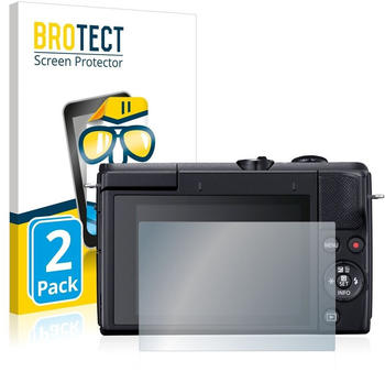 BROTECT 2x für Canon EOS M200 Folie Klar Transparent