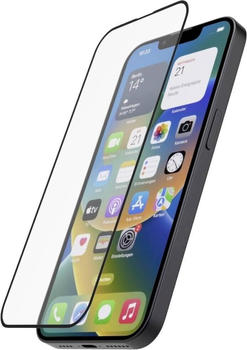 Hama 219925 3D-Full-Screen-Schutzglas für Apple iPhone 15/15 Pro, Schwarz (iPhone 15, iPhone 15 Pro), Smartphone Schutzfolie