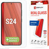 Displex Displayschutzglas »Real Glass«, für Samsung Galaxy S24, Displayschutzfolie