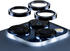 PanzerGlass Camera Lens Protector HoOps (iPhone 15 Pro/15 Pro Max) Blue Metal
