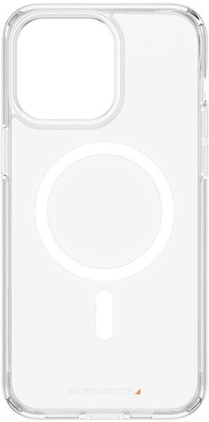 PanzerGlass HardCase MagSafe (iPhone 15 Pro Max), Smartphone Hülle, Transparent