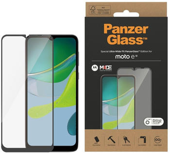 PanzerGlass Ultra-Wide Fit (Motorola Moto E13), Smartphone Schutzfolie