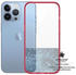 PanzerGlass ClearCase (iPhone 13 Pro), Smartphone Hülle, Rot, Transparent