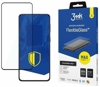 3mk FlexibleGlass Max Bildschirmschutz, Display Folie (Galaxy S22+), Smartphone Schutzfolie