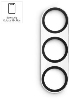Hama 219958 Kameraobjektivschutz gehärtetes Glas für Samsung Galaxy S24+ Break resistant, Stoßfest, Schlagfest, Kratzresistent