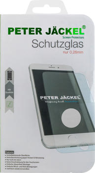 Peter Jäckel 20682 Klare Bildschirmschutzfolie Glas für Apple iPhone 15 Schlagfest