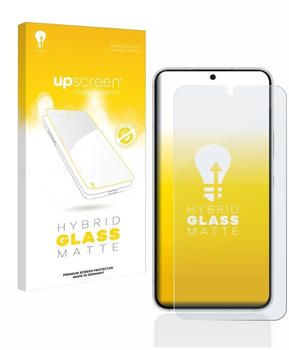 upscreen Flexible Panzerglasfolie für Samsung Galaxy S22 5G Schutzglas 9H Hybridglas Matt Entspiegelt