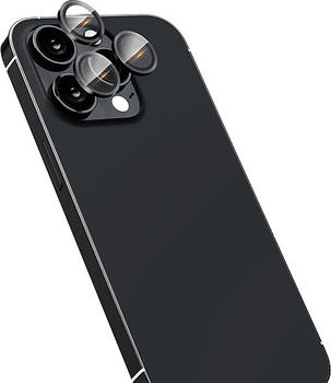 ISY ICP-1001 Kameralinsenschutz (für Apple iPhone 15 Pro & Max, 14 Max)
