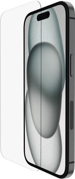 Belkin Belkin ScreenForce Pro TemperedGlass a (1 Stück, iPhone 15), Smartphone Schutzfolie